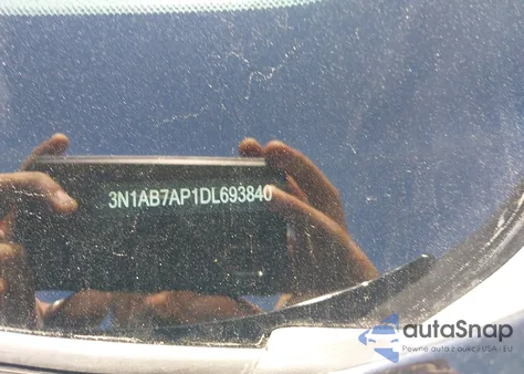 2013 Nissan Sentra Sv из США, поврежденный, VIN 3N1AB7AP1DL693840